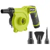 Image de Gonfleur dégonfleur - ryobi - 4v - gros débit : 200 lmin - livré avec 3 embouts de gonfleur