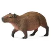 Image de Figurine Capybara - Peinte à la main - 7.5 x 2.5 x 3.7 cm - Enfant à partir de 3 ans - Intérieur