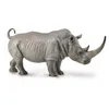 Image de Figurine Rhinocéros Blanc - FIGURINES COLLECTA - 17 x 8 cm - Intérieur - 3 ans