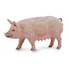 Image de Figurine - FIGURINES COLLECTA - Cochon rose - 10 x 5 cm - Plastique