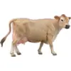Image de Figurine De Collection Collecta Vache Jersey 1:20 Peinte À La Main