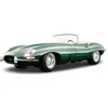 Image de BURAGO Voiture en métal Jaguar Type E Cabriolet 1961 à léchelle 1/18ème