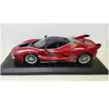 Image de Bburago Vehicule Miniature Ferrari En Metal Fxxk Rouge A Lechelle 1/18