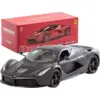 Image de Modèle Réduit Bburago Laferrari 1:18 Rouge Avec Portes Ouvrantes