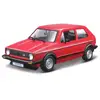 Image de Bburago Volkswagen Golf Mk1 Gti (1979) 1/24 Modèle De Voiture Classique Pré-assemblé 1:24