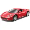 Image de Burago Voiture Miniature Ferrari En Métal 458 Italia A L'échelle 1/24