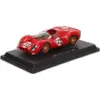 Image de Voiture De Collection Bburago Ferrari 330 P4 Daytona 1:24 Rouge