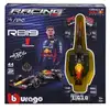 Image de Kit à monter bburago racing f1 sf 2023 red bull rb19 verstappen avec casque et stand