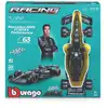 Image de Maquette Mercedes-amg F1 W14 E Performance George Russell 1/24 Métal Noir/turquoise/or 19cm Bburago