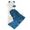 Image de Carre douceur doudou ours noctambule - KALOO - PELUCHES/Doudous - Bleu - Polyester