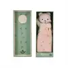 Image de Carre Douceur Doudou Ours Feuilles