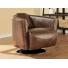 Image de Fauteuil club 100% cuir vieilli FLORENTIN