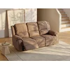 Image de Canapé 3 places relax en microfibre HERNANI - Taupe