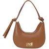 Image de Sac bandoulière demi-lune pour femme CCHB0218-brun