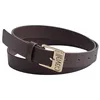 Image de Ceinture pour femme avec boucle carrée CCBT00272-Chocolat