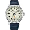 Image de Montre Quartz Homme - Timberland Discoll TDWGF2231005 - Acier inoxydable - Beige - Cuir Bleu