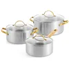 Image de Set 3 faitouts 18/20/24 cm Padova Reserve - Greenpan