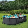 Image de Piscine tubulaire ovale Oasis Designer  Funsicle Dark 610 x 366 x 122m