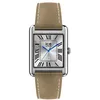 Image de Montre - ICE WATCH - Ice Smart TKS 2.0 025622 - Cuir taupe/beige - Boîtier rectangulaire argenté 32x36 mm - Écran AMOLED 141