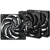 Image de Arctic P12 Slim Pwm Pst Boitier Pc Ventilateur 12 Cm Noir 3 Pièce(s)