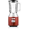 Image de Westinghouse Retro Blender Sur Socle 1.5 L Mixeur à Smoothies et Broyeur à Glace 4 Vitesses Bol en Verre 600 W Sans BPA Rouge
