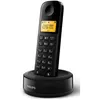 Image de Téléphone Sans Fil - PHILIPS - D1601B/01 - 16 - 300 mAh - Noir