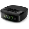Image de Radio Réveil Philips Tar3205/12 Fm Double Alarme Led Noir 13,1 X 5,4 X 13,1 Cm