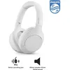 Image de Philips TAH8506 - Ãcouteurs avec micro - circum-aural - Bluetooth - sans fil, filaire - Suppresseur de bruit actif - jack 2,5 mm - blanc en occasion ou reconditionné