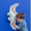 Image de Peluche ptipotos-raie manta maman bebe menthe 74400