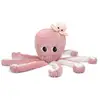 Image de Peluche pieuvre rose maman et bebe filou ptipotos