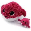 Image de Peluche Gobetou Le Poisson Globe Maman Et Son Bébé Betterave Les Ptipotos