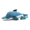 Image de Ptipotos - Dauphin Maman Et Bebe - Bleu
