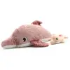 Image de Peluche dauphin rose maman et bebe tofou ptipotos
