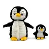 Image de Peluche pingouin noir maman et bebe iglou ptipotos