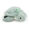 Image de Peluche - Les Déglingos - Sauvenou - Tortue géante - Bébé inclus - 50 cm - Vert menthe