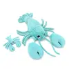 Image de Les Déglingos Les Ptipotos By Peluche Iloveyou Homard Maman And Bebe Bleu Aqua