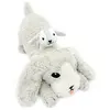 Image de Ptipotos - Maman Et Bebe Chien - Gris Clair