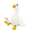 Image de Les Déglingos Les Ptipotos By Peluche Jebongou Oie Maman And Bebe Blanche