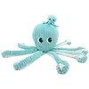 Image de Les Déglingos Les Ptipotos By Peluche Filou La Pieuvre Maman And Bebe Bleu Aqua