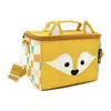 Image de Sac à goûter - LES DÉGLINGOS - Cyranos le renard - Isotherme - Jaune - Ultra résistant