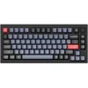 Image de Clavier Mécanique - Keychron - Q1 QMK - Noir Carbone - Gateron G Pro Marron - Rétroéclairé RVB
