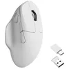 Image de Ratón Keychron M7 Inalámbrico y Cableado 26000 DPI Blanco Ergonómico Ultraligero