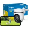 Image de Caméra dôme 4MP Tapo C520WS TP Link Wi Fi Plafond Noir/Blanc Vision nocturne 30 m