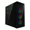 Image de Boîtier Pc Arctic Xtender 5 Ventilateurs Argb Verre Trempé Noir