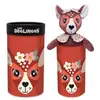 Image de Peluche Les_déglingos Mélimélos Grand Simply 33 Cm Multicolor Velours Côtelé, Toile De Jute