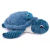 Image de Peluche Ptipotos tortue maman/bébé bleue