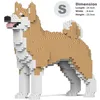 Image de Blocs de construction - JEKCA - Chien Akita Inu - 980 pièces - Plastique - 14 ans et plus