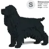 Image de Blocs de construction - JEKCA - Chien Cocker Anglais - 1070 pièces - 14 ans et plus - Noir