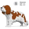 Image de Blocs de construction - JEKCA - Chien Cavalier King Charles Spaniel - 1310 pièces - 14 ans et plus - Marron