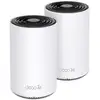 Image de Pack de 2 routeurs sans fil wi fi 6 multi bande tp link deco xe75 v1 blanc et noir 147178